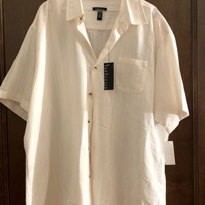 Mens Van Huesen Linen Shirt